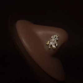 Pony Nose Stud Ring Piercing Jewelry