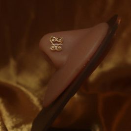 Learn From Your Past Nose Stud Ring Piercing