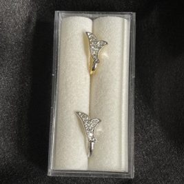 Surgical Steel Cubic Zircon Nose Clip On Jewelry
