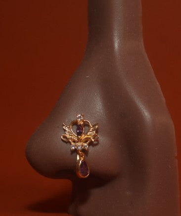 Moon Heart Wingz Nose Cuff