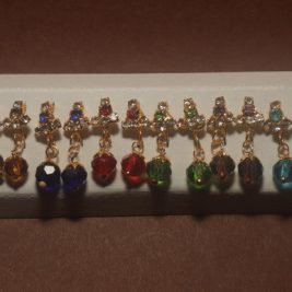 Dangling Sammie Gem Nose Hoop Stud Piercing Jewelry