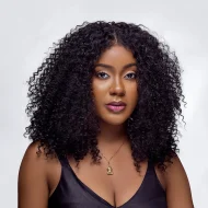 Wig Tiana – Faux Kinky Curly Wig | Glueless Lace Closure