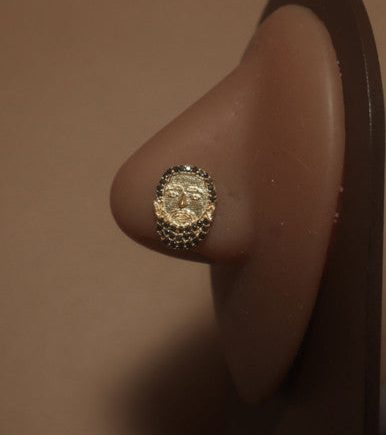 Marathon Nose Stud Ring Piercing Jewelry