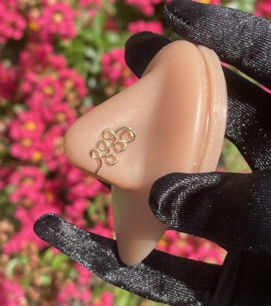 Maisha Swirl Nose Clip-On Jewelry