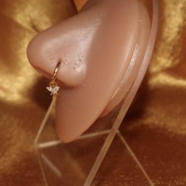 DragonFly Dangle Clip On Nose Cuff