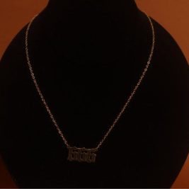 111-999 Non-Tarnish Angel Lucky Number Gold Necklace Jewelry
