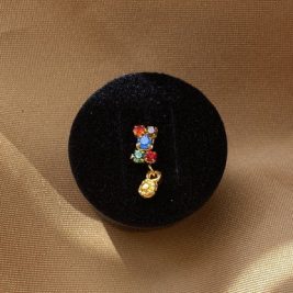 Multi Colors Combination Flora Nose Hoop
