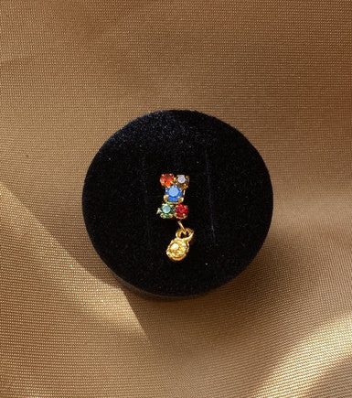 Multi Colors Combination Flora Nose Hoop