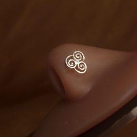 Air Element  Nose Stud Jewelry