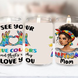 Autism Mom Soy Candle