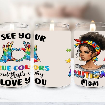 Autism Mom Soy Candle