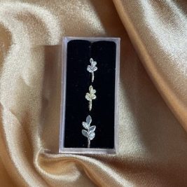 Flower Nose Cuff Clip on Non-Piercing Jewelry