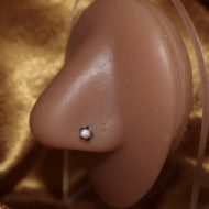 Stainless Steel Gem Star Magnetic Jewelry For Nose