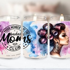 Bada$$ Moms Club Soy Candle