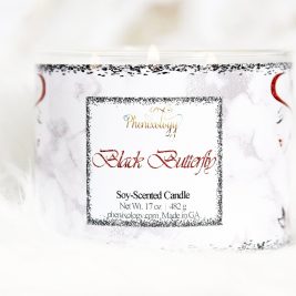 Black Butterfly 3-Wick Candle