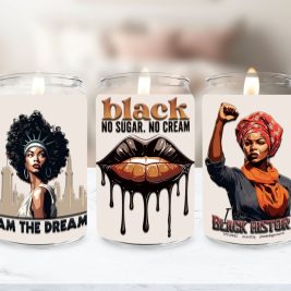 Black, No Sugar. No Cream Soy Candle