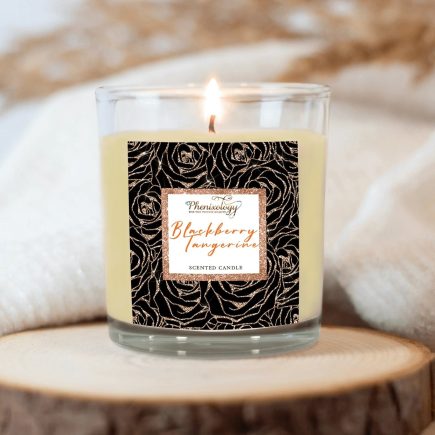 Blackberry Tangerine Soy Candle