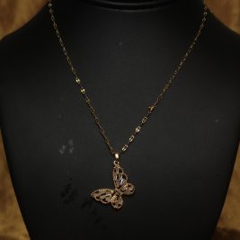 Butterfly Sparkle Gem Necklace Jewelry For All Events