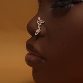 Empress Cubic Zirconia Gem Nose Stud