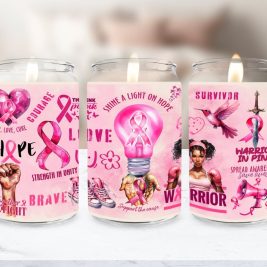Cancer Warrior Soy Candle