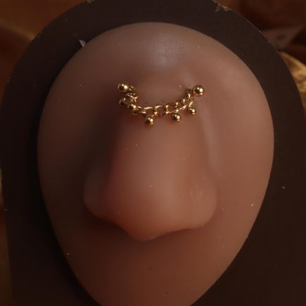 Chain Dangle Bridge Piercing Jewelry