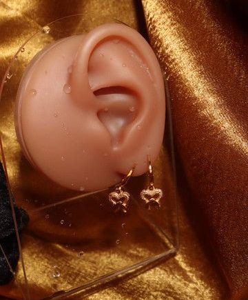 Dangle Heart Eye Earrings Jewelry For Formal And Casual Events
