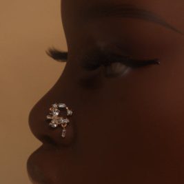 Chicago 3.0 Cubic Zircon Gem Nose Stud Piercing