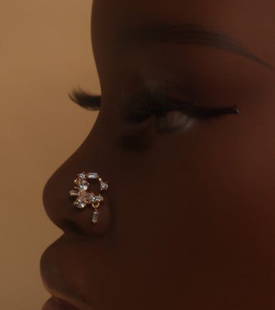 Chicago 3.0 Cubic Zircon Gem Nose Stud Piercing