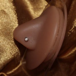 Gem Round Magnetic Nose Stud Piercing Jewelry