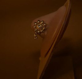 Kourtney Big Bold Faux Nose Clip-on
