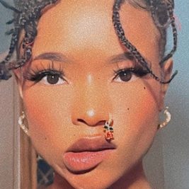 Dangle Red Cherry Nose Hoop Ring Piercing