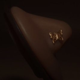 Shiny Mariposa Butterfly Nose  Studs Ring Piercing