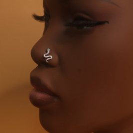 Ophidian Nose Stud Piercing Jewelry