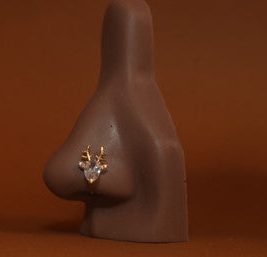 Reindeer Nose Stud Piercing Jewelry