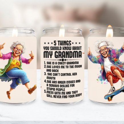 Grandparents Rock Soy Candles