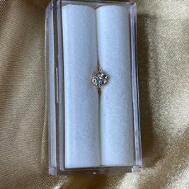 Greta Flower Gem Shape Nose Hoop Ring Piercing