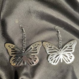 Handmade Butterfly Dangling Earrings Jewelry For Everyday Style