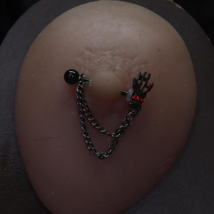 Haunting Hand Nipple Dangler Bar