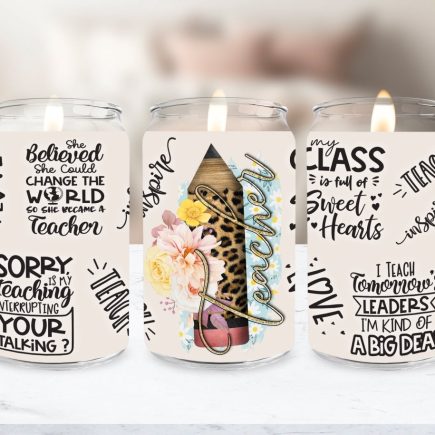 I Teach Tomorrow's Leaders Soy Candle