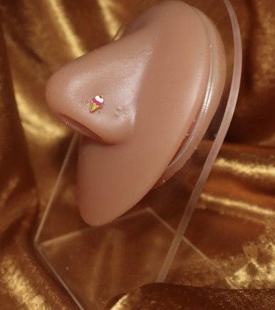 Ice Cream Cone Nose Stud Piercing Jewelry