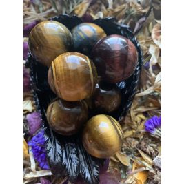 Tigers Eye Mini Sphere