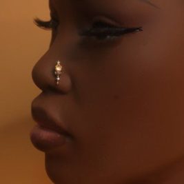 Independent Gem Nose Stud Piercing Jewelry