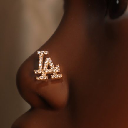 LA Symbol Nose Stud Jewelry