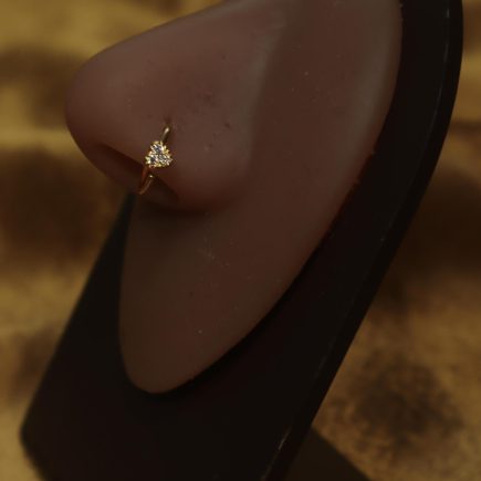 Lust Mini Heart Gem Nose Hoop