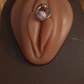 Marble White Intimate Genital Body Piercing Jewelry