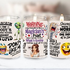 My Mouth Is Like a Magician's Hat Soy Candle