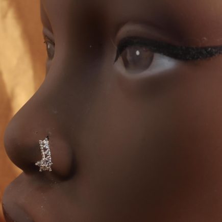 New Star Bottom Nose Hoop Piercings