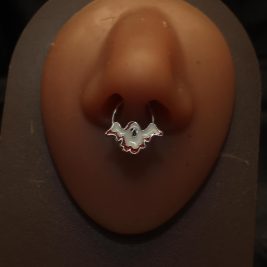 Phantom's White Septum Ring