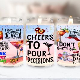 Pour Decisions Soy Candle