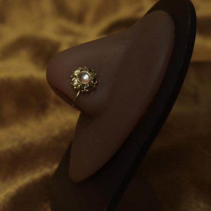 Radiant Opal Flare Nose Cuff Ethereal Faux Piercing Design